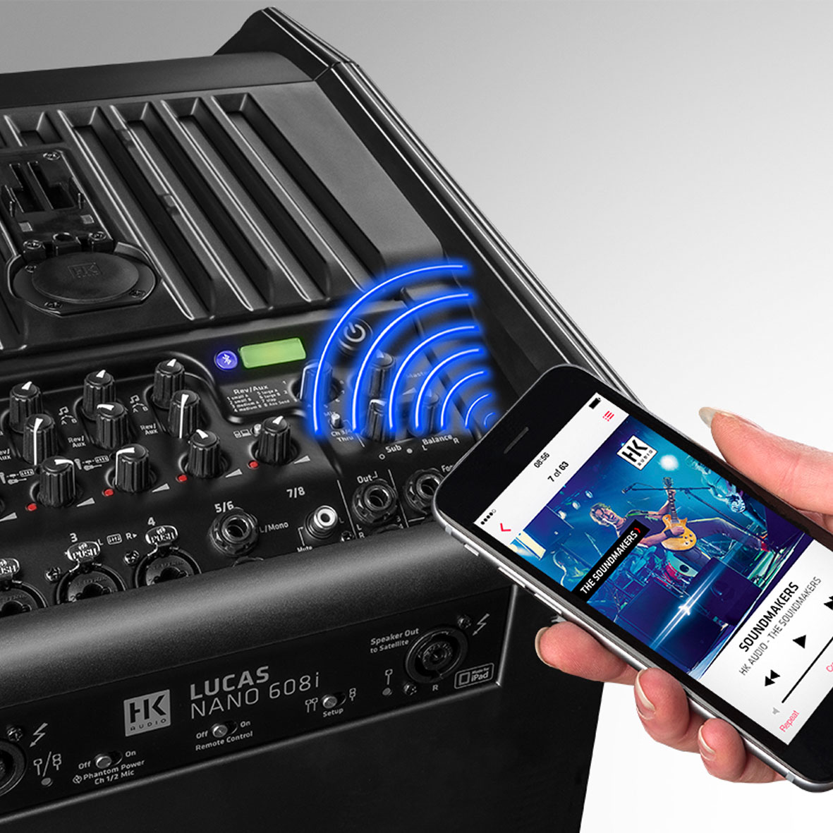HK Audio LUCAS NANO 608i Portable PA System With Bluetooth