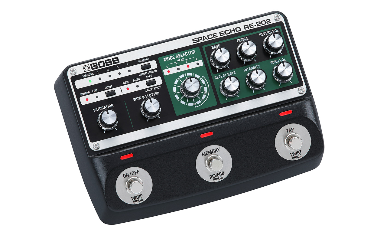 Boss RE-202 Space Echo Digital Delay Pedal