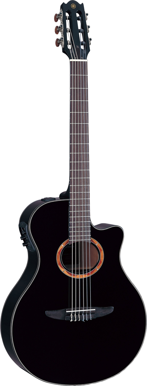 Yamaha NTX700 NTX Nylon String Acoustic-Electric Black with case