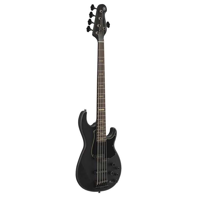Yamaha BB735A 5 String Electric Bass Rosewood Fretboard Translucent Matte Black