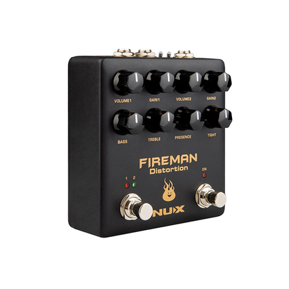 NuX Effects Fireman 9v-18v Distortion Pedal NDS5 open box