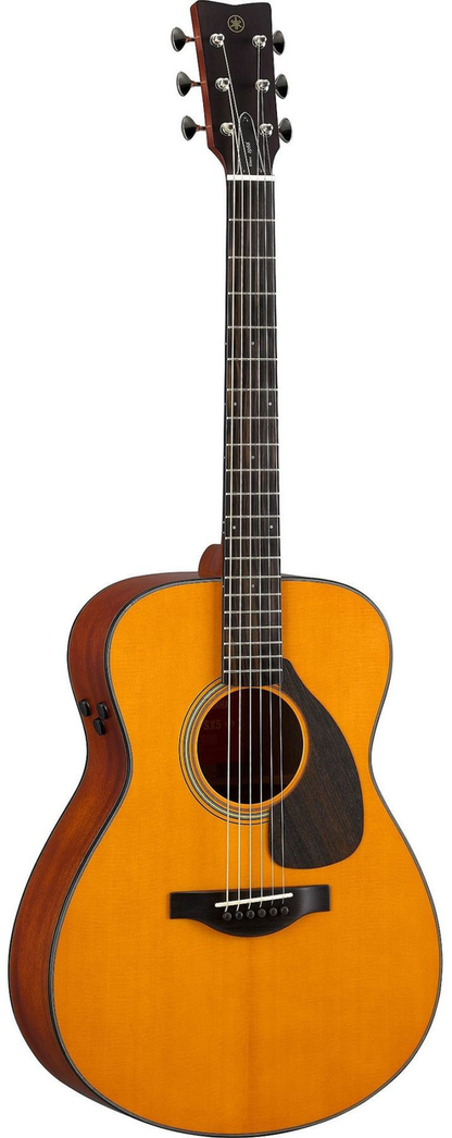 Yamaha FSX5 Red Label Gloss Acoustic Electric Guitar with Hardshell Case Natural