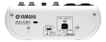 Yamaha AG06 6 channel Mixer and USB Audio Interface