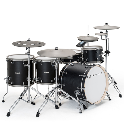 Efnote 7X electronic drum set with full size shells Black