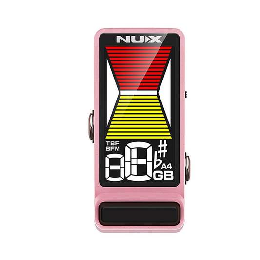 NUX NTU-3 Flow Tune Compact Guitar Tuner Pedal w/ Signal Buffer