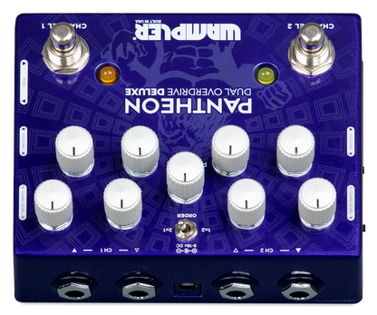Wampler Dual Pantheon Deluxe Overdrive guitar pedal
