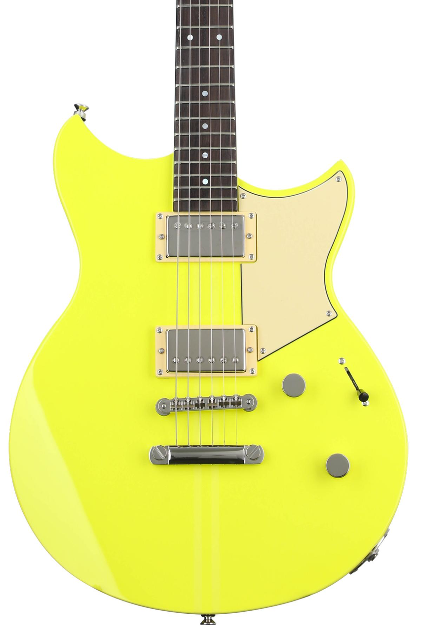 Yamaha Revstar Element RSE20 Electric Guitar Neon Yellow NYW display