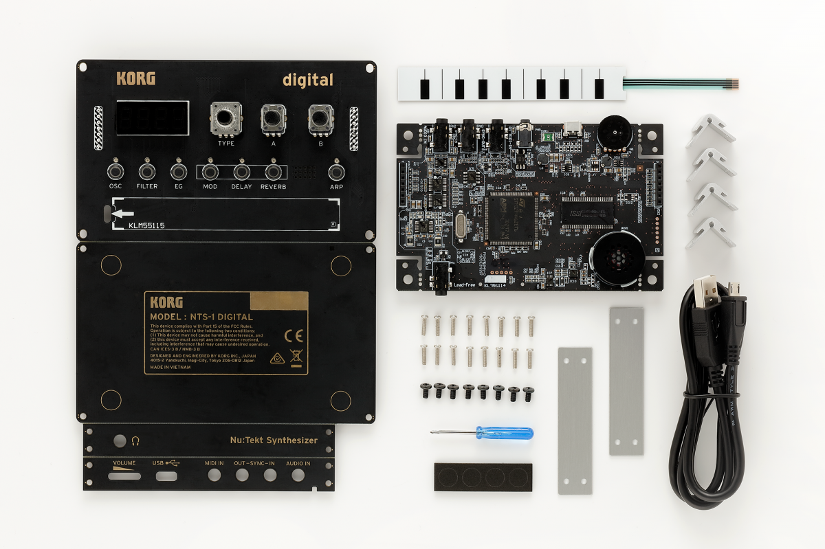 Korg Nu:tekt NTS-1 Monophonic DIY Synth Kit