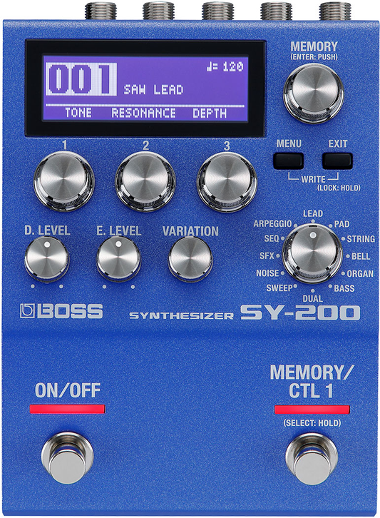 Boss Synthesizer pedal SY-200
