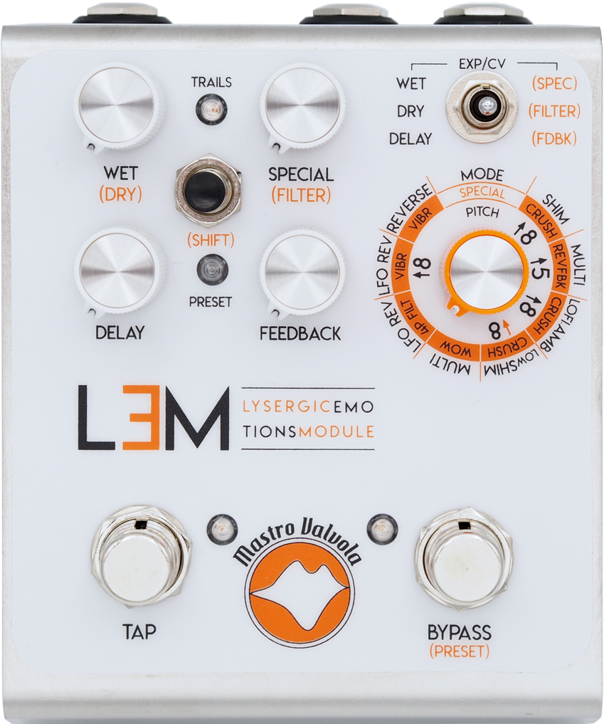 Mastro Valvola Multi-delay guitar pedal LEM lysergic emotions module Anniversary Edition