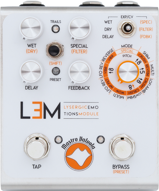 Mastro Valvola Multi-delay guitar pedal LEM lysergic emotions module Anniversary Edition