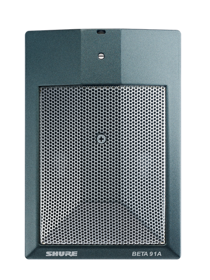Shure Beta 91A Condenser Boundary kick drum Microphone