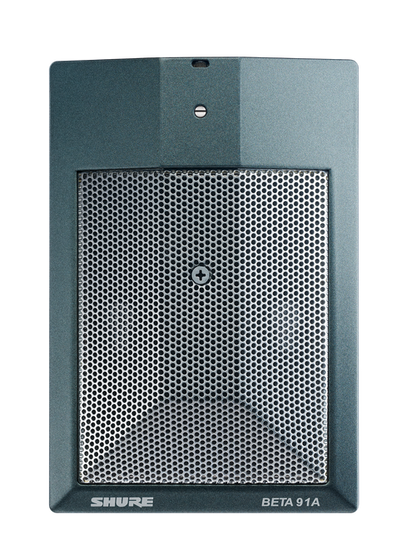 Shure Beta 91A Condenser Boundary kick drum Microphone