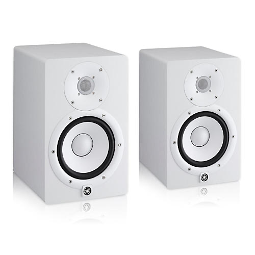 Yamaha HS7 Powered Studio Monitor White Pair