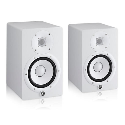 Yamaha HS7 Powered Studio Monitor White Pair