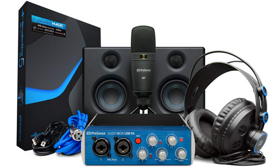 PreSonus AudioBox 96 Ultimate Hardware & Software Recording Bundle