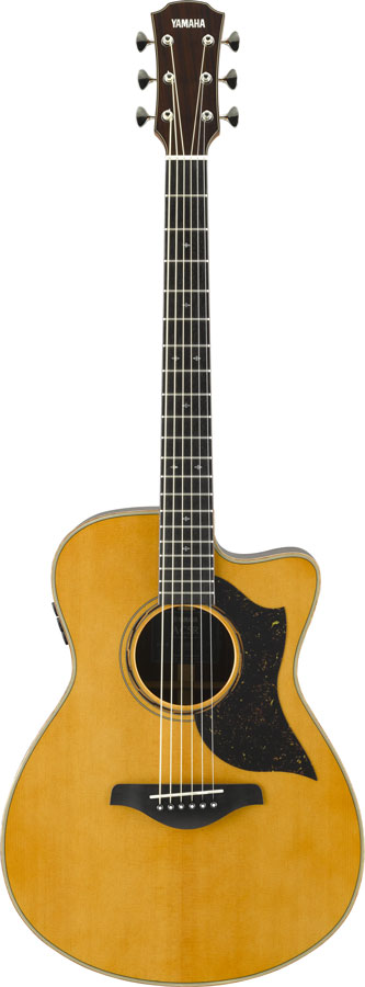 Yamaha AC5R ARE Concert Vintage Cutaway Natural acoustic electric guitar