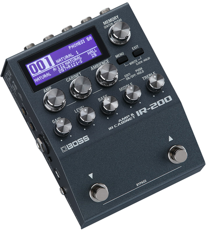 Boss IR-200 amp and IR guitar pedal
