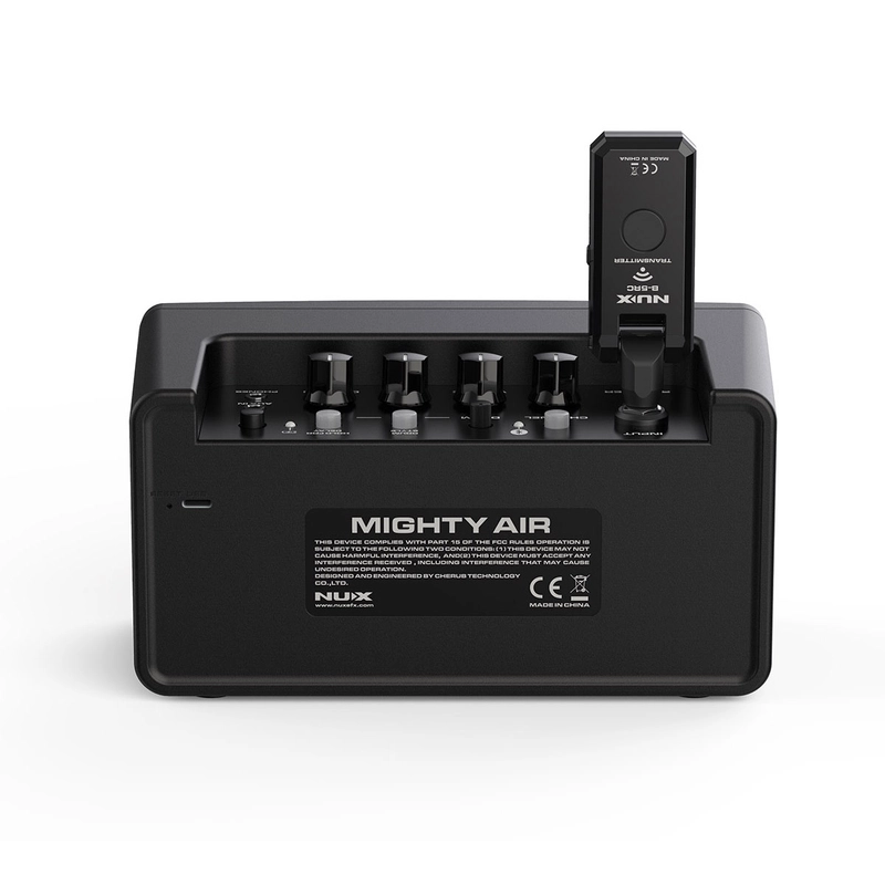 NuX Mighty Air Wireless Compact Stereo Battery Powered Guitar & Bass Amplifier