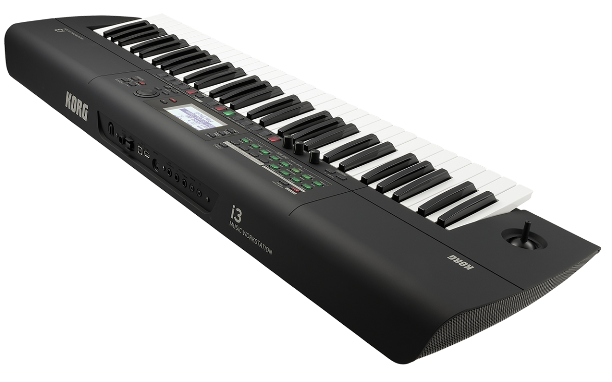 Korg i3 Music Workstation 61 keyboard matte black open box
