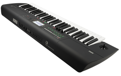 Korg i3 Music Workstation 61 keyboard matte black open box