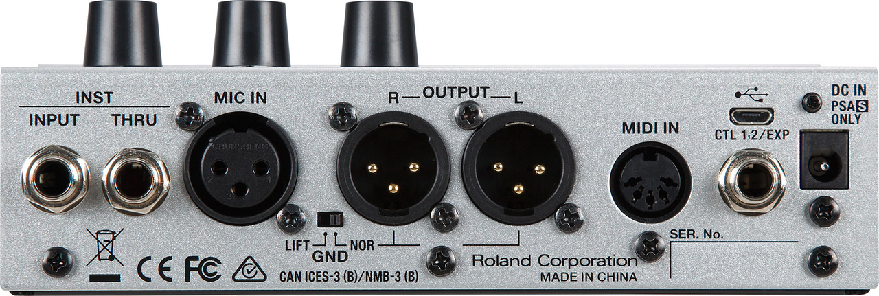 Boss VE-500 Vocal Performer Pedal used demo