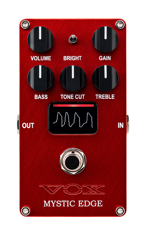 nutube pedal Vox Mystic Edge AC30-style Overdrive Pedal with NuTube VEME – AudioProCT