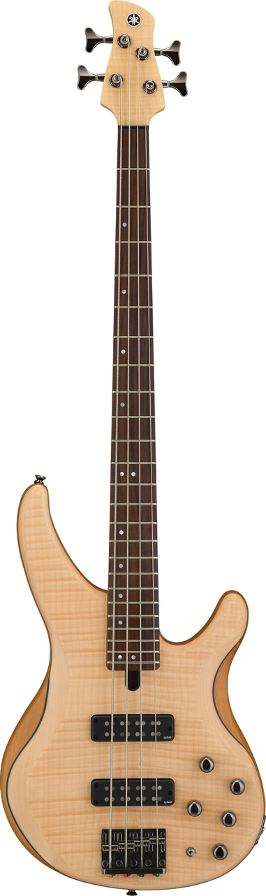 Yamaha TRBX604FM NS Natural Satin 4 string electric bass guitar