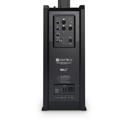 LD MAUI 11 G2 Portable Column PA System with Mixer and Bluetooth black