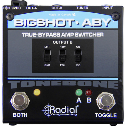 Radial Engineering BigShot ABY True-Bypass Amplifier Switcher with Tuner Out