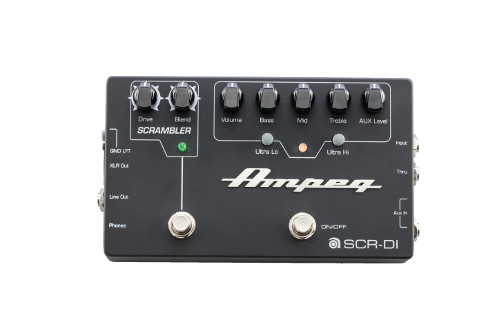 Ampeg SCR-DI Bass pedal with Scrambler