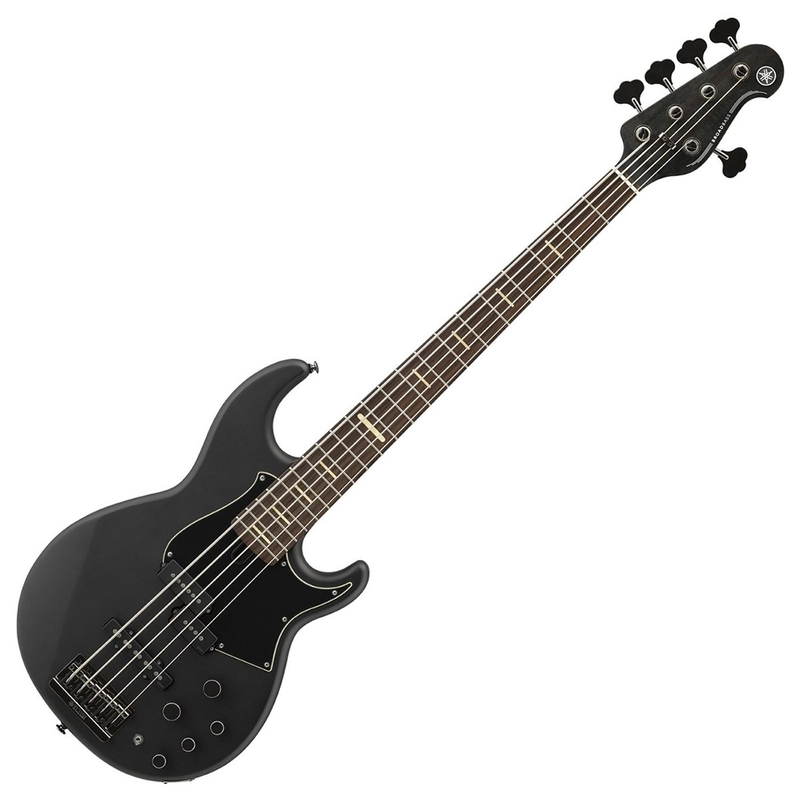 Yamaha BB735A 5 String Electric Bass Rosewood Fretboard Translucent Matte Black