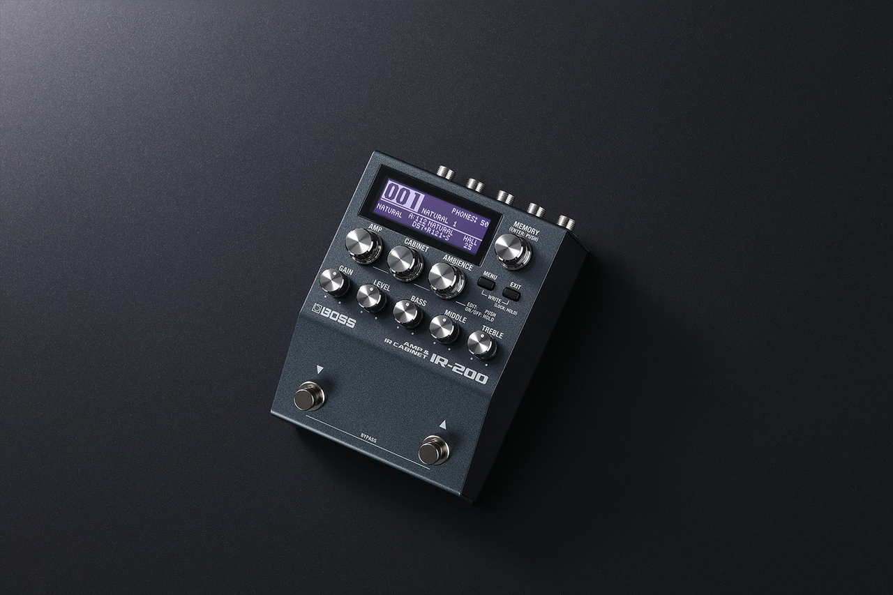 Boss IR-200 amp and IR guitar pedal