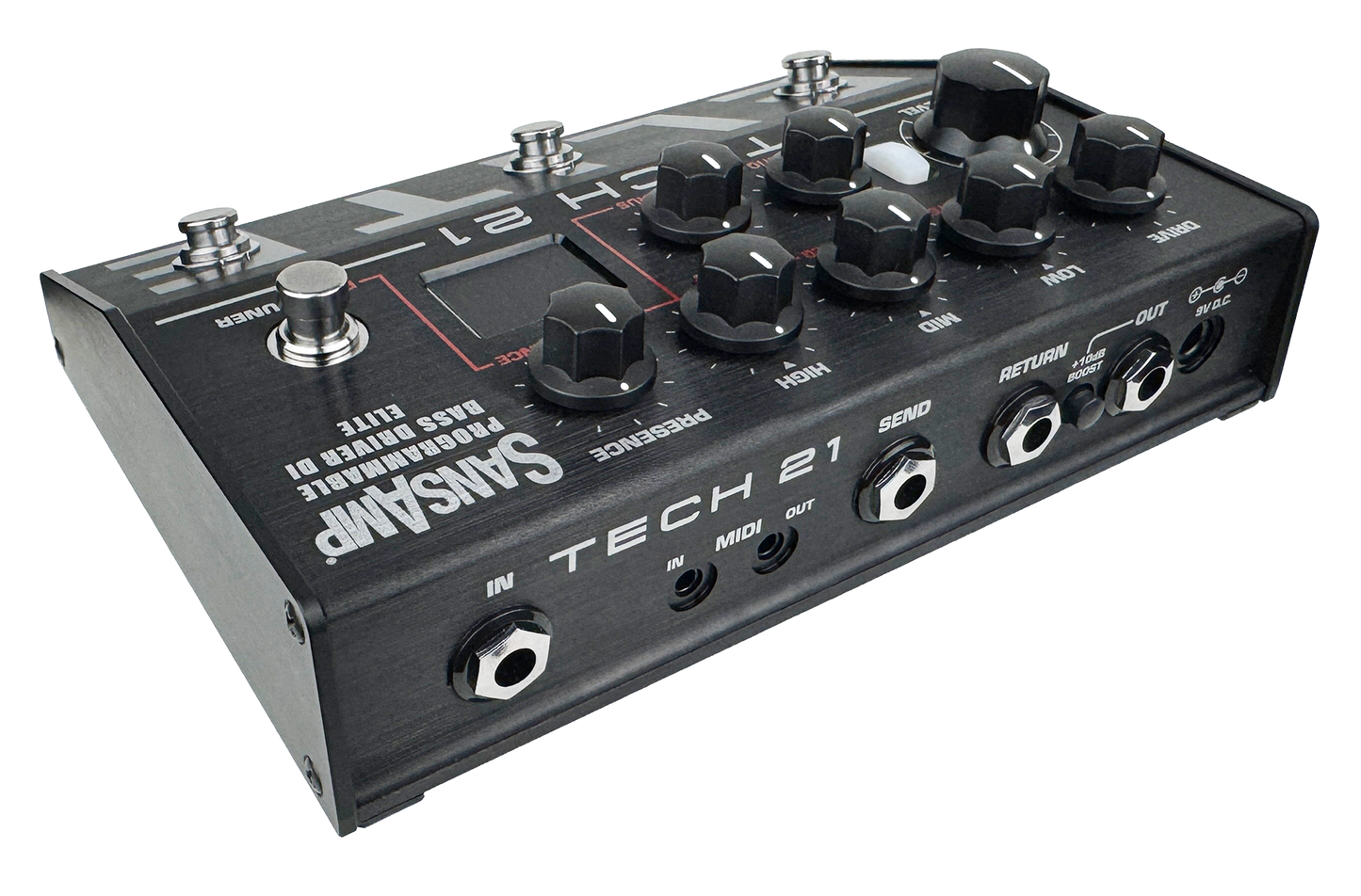 SansAmp Programmable Bass Driver ELITE Preamp Pedal