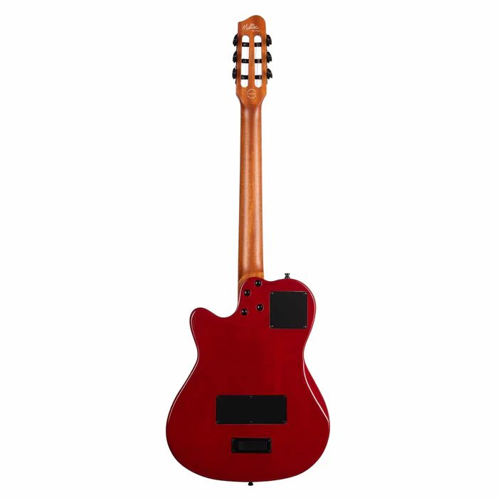 Godin Multiac Mundial Aztek Red Nylon Acoustic-Electric Guitar with Bag 052394F B-Stock