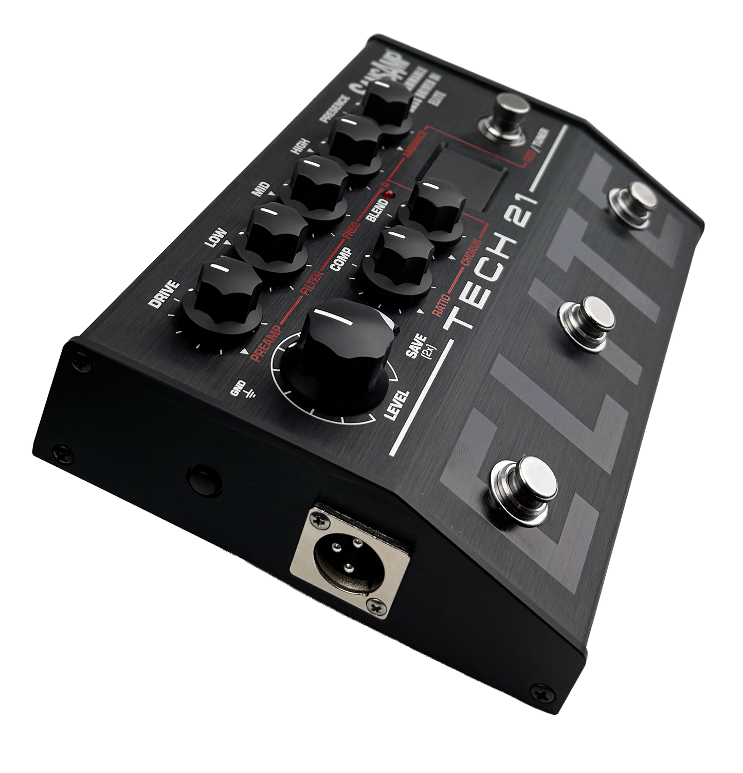 SansAmp Programmable Bass Driver ELITE Preamp Pedal