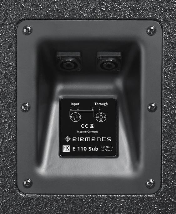 HK Audio Elements E 110 10" Subwoofer store display