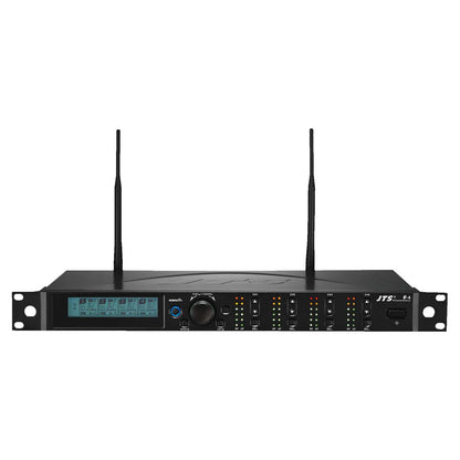 JTS R-4 UHF 4-Channel Wideband Diversity Wireless Receiver open box