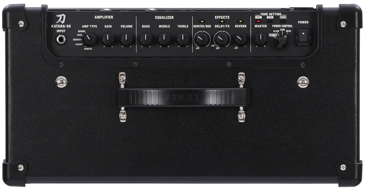 Boss Katana 50 - 50/25/0.5-watt 1x12" COSM Combo Amp