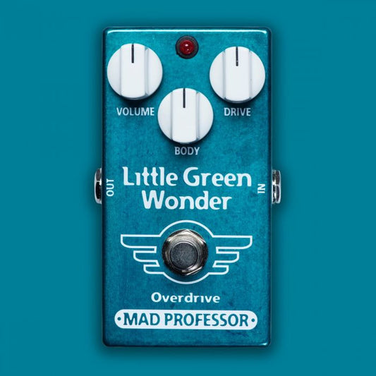 Mad Professor Little Green Wonder Overdirve Guitar pedal