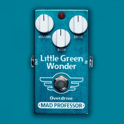 Mad Professor Little Green Wonder Overdirve Guitar pedal