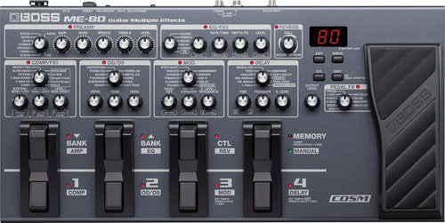 Boss ME-80 Guitar bass Multi-effects Pedal