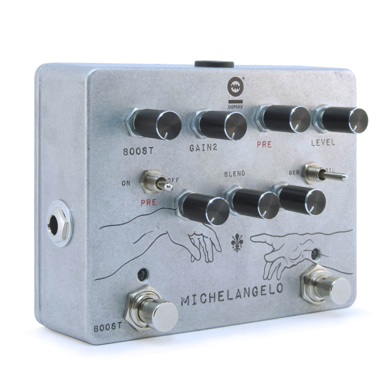 Dophix Michelangelo Overdrive Plus effects pedal