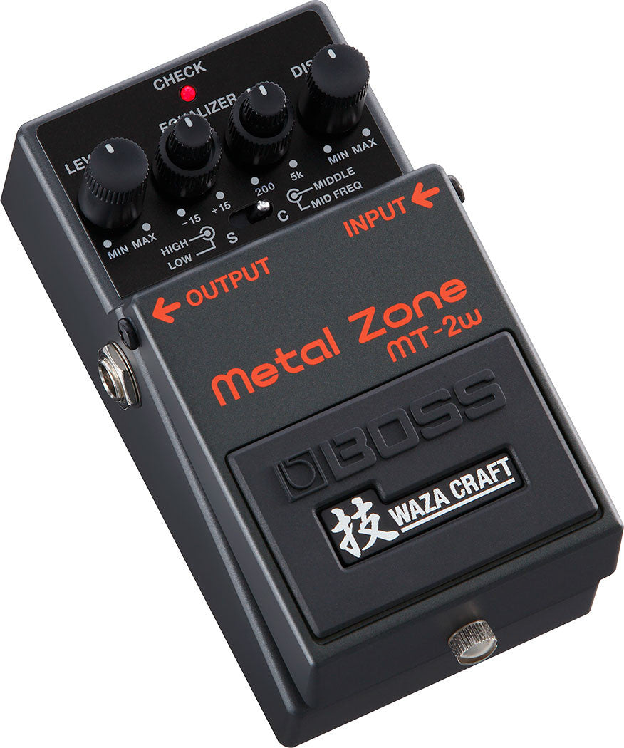 Boss MT-2W Waza Metal Zone distortion effects pedal
