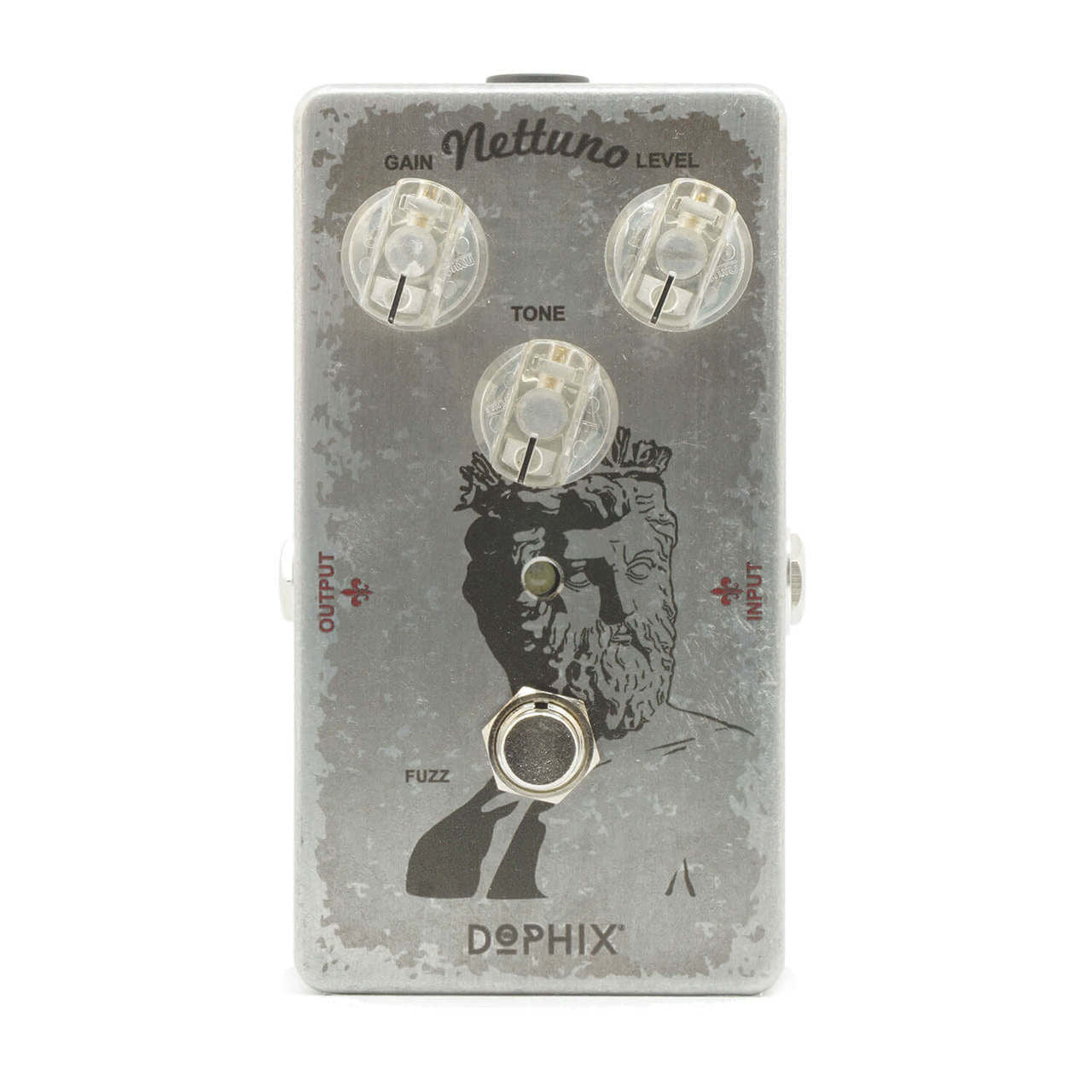 Dophix Nettuno Fuzz Guitar Effects Pedal open box