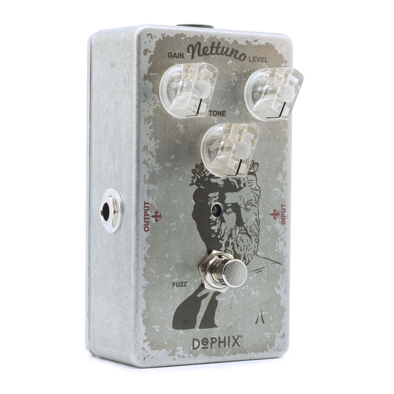 Dophix Nettuno Fuzz Guitar Effects Pedal open box