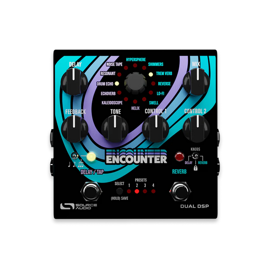 Source Audio Encounter Ambient Delay/Reverb Pedal Open Box