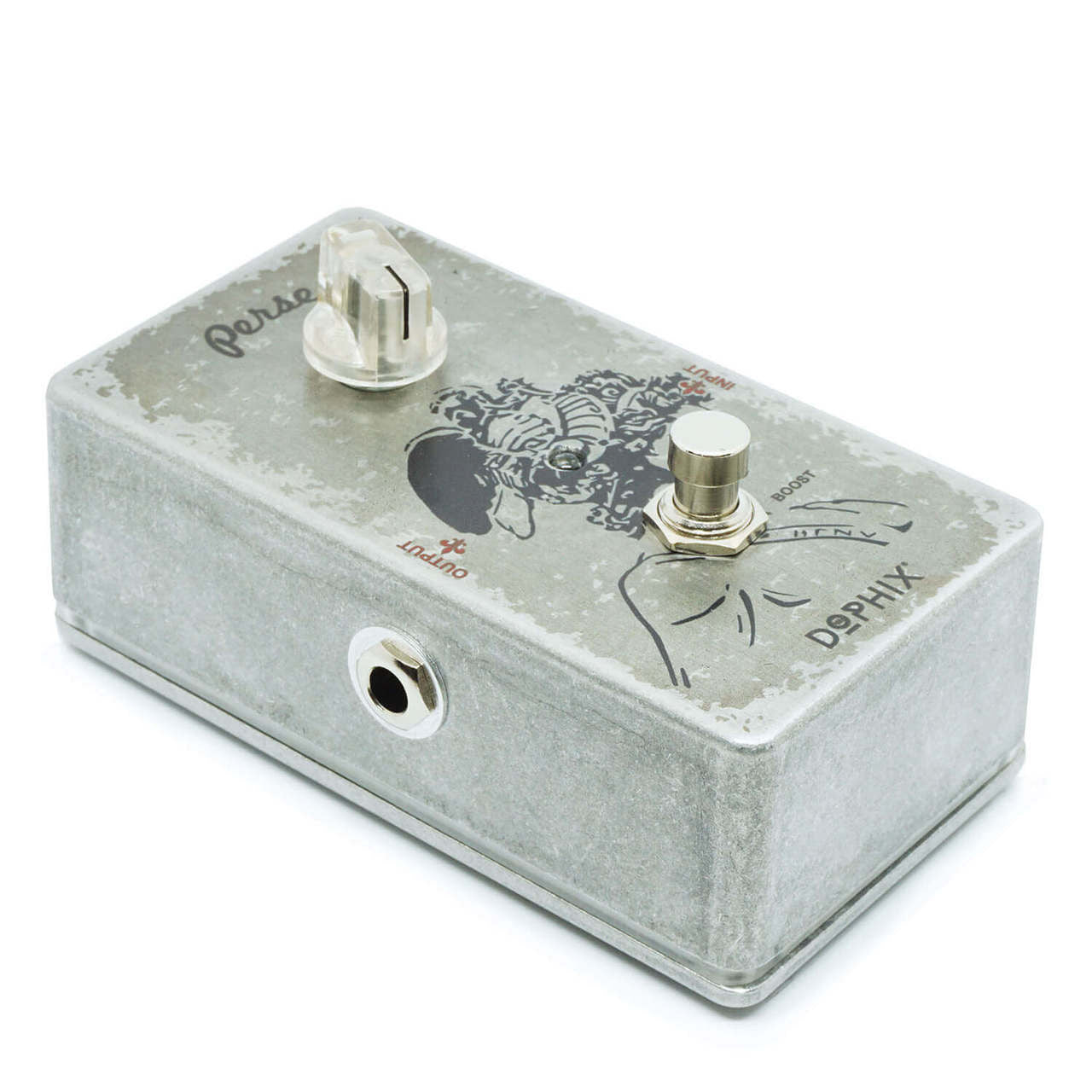 Dophix Perseo Boost effects guitar pedal open box