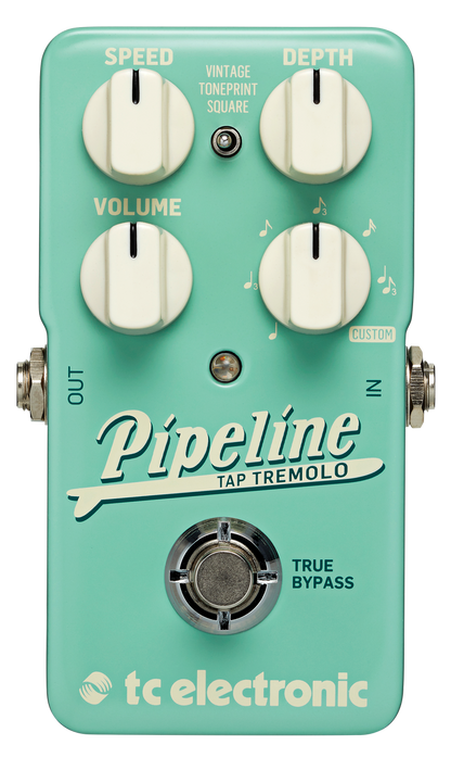 TC Electronics Pipeline Tap Tremolo guitar pedal