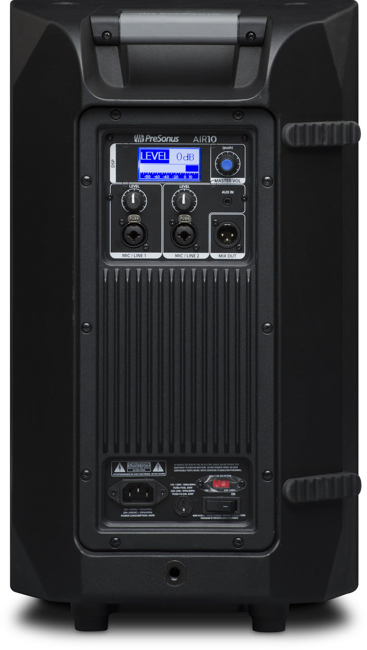 PreSonus Air10 1200W 10" Powered 2 way pa Speakers with covers
